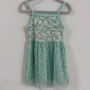 Hanna Andersson Mermaid Green Tank Dress